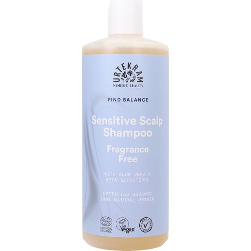 Urtekram Fragrance Free Sensitive Scalp sampon - 500 ml