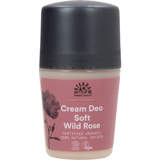 Urtekram Soft Wild Rose Roll-On Deodorant - 50 ml