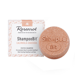 Rosenrot ShampooBit® Shampoing Calendula-Rhassoul