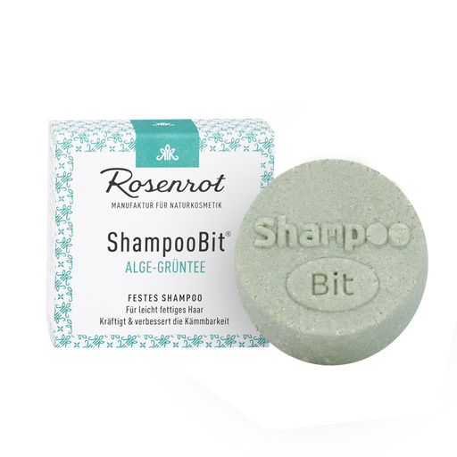 Rosenrot ShampooBit® alga-zöld tea sampon - 60 g