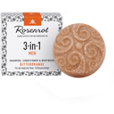 Rosenrot ShampooBit® 3en1 MEN Orange Amère - 60 g