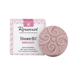 Rosenrot ShowerBit® Duschgel Mandelblüte