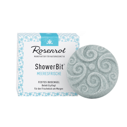 Rosenrot ShowerBit® Gel Douche Fraîcheur Marine - 60 g