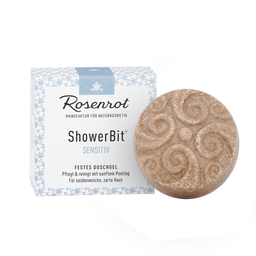 Rosenrot ShowerBit® Duschgel Sensitiv - 60 g