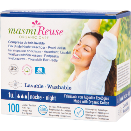 masmi Fabric Sanitary Towel - Day & Night - Ecco Verde Online Shop