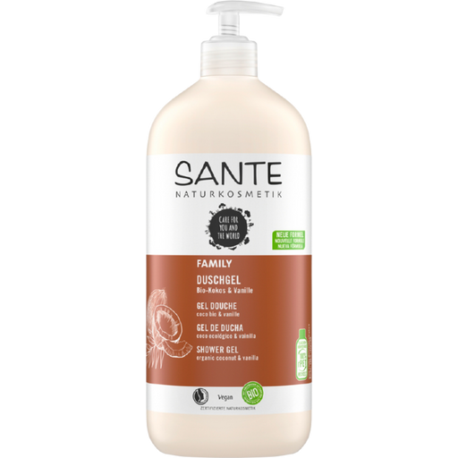 SANTE Naturkosmetik Family Organic Coco & Vanilla Shower Gel - 950 ml