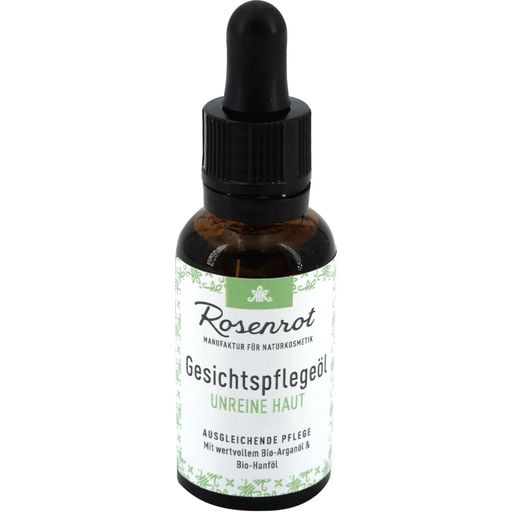 Rosenrood Gezichtsverzorgingsolie Argan & Hennep - 30 ml