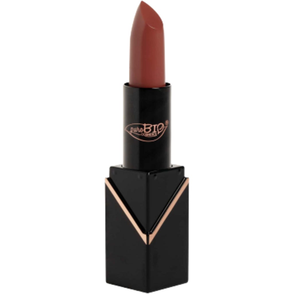 puroBIO Cosmetics Lipstick Creamy Matte, 105 - Pesca Nude (vegan)