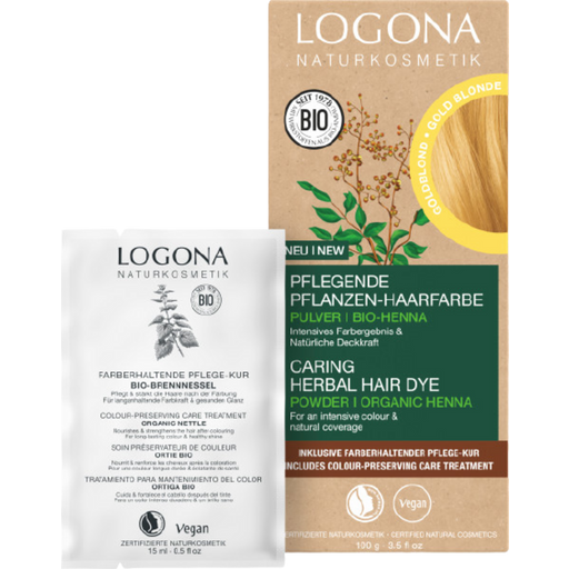 Logona Herbal Hair Colour Golden Blonde - 100 g
