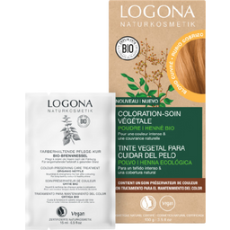 LOGONA Pflanzen-Haarfarbe Pulver Kupferblond - 100 g