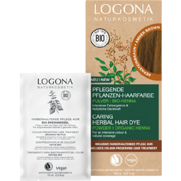 LOGONA Herbal Hair Colour 060 Nut Brown - 100 g