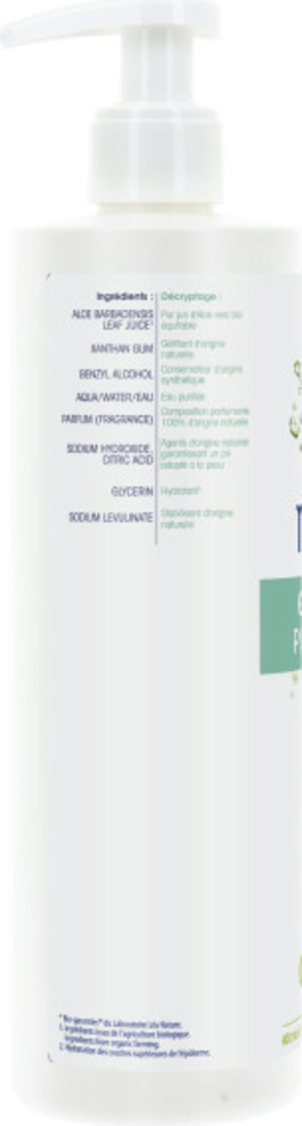 Natessance Aloe vera gél - 400 ml