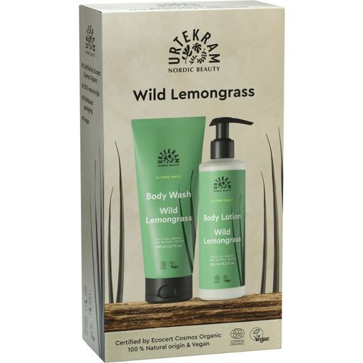 URTEKRAM Wild Lemongrass Body Care Gift Box - 1 sada