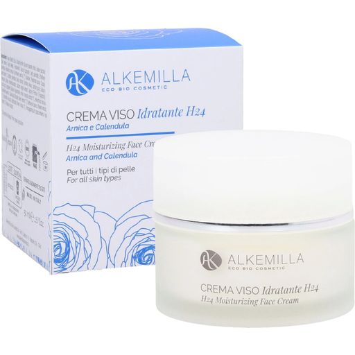 Alkemilla Eco Bio Cosmetic 24h Feuchtigkeitsspendende Gesichtscreme - 50 ml