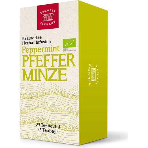 DEMMERS TEEHAUS Quick-T Bio Kräutertee Pfefferminze - 56,25 g