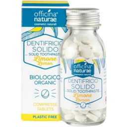Officina Naturae Solid Toothpaste Tablets - citron
