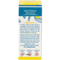 Officina Naturae Dentifricio Solido in Compresse - limone