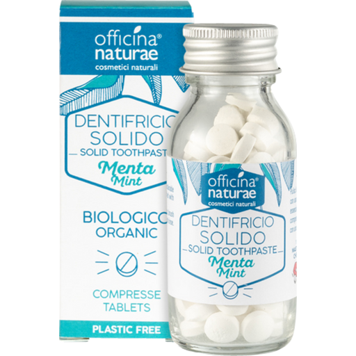 Officina Naturae Solid Toothpaste Tablets - minttu