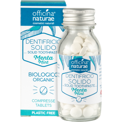 Officina Naturae Solid Toothpaste Tablets - Minze