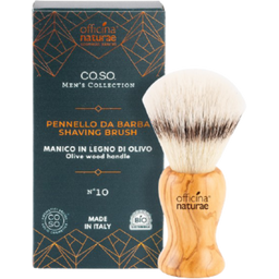 MEN Shaving Brush with Olive Wood Handle N°10 - 1 pcs