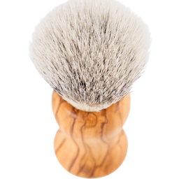 MEN četkica za brijanje s drškom od maslinovog drveta N°10 - 1 kom