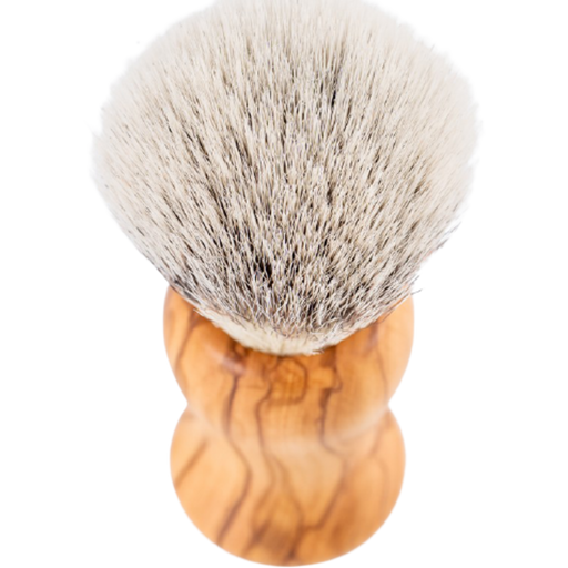 MEN Shaving Brush with Olive Wood Handle N°10 - 1 Pc