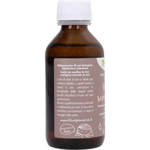 La Saponaria Bio ľanový olej - 100 ml
