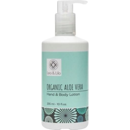 Organic Aloe Vera Hand & Body Lotion - 295 мл