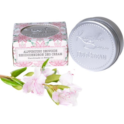 Kaurilan Sauna Vegan Deo Cream Travel Size - Rhododendron