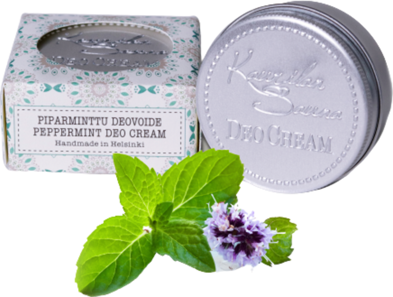 Kaurilan Sauna Vegan Deocream Travelsize - Peppermint