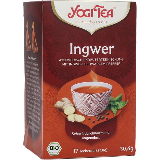 Yogi Tea Био чай от джинджифил - 17 сашета