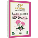 Le Erbe di Janas Vaalentava damaskonruusu-kasvonaamio - 100 g