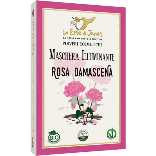 Maschera Viso Illuminante alla Rosa Damascena - 100 g