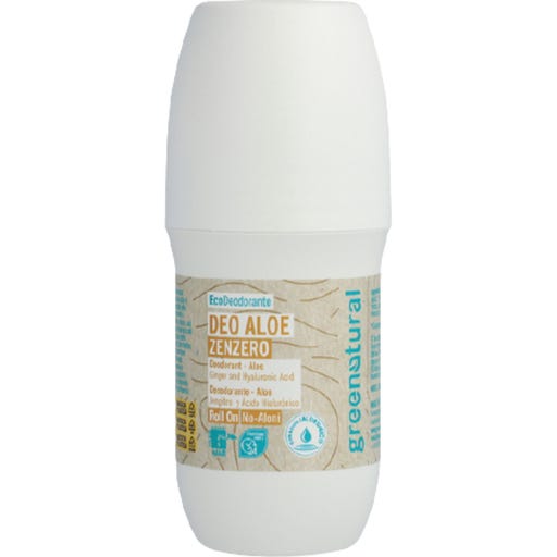 Deodorante Roll-On Aloe e Acido Ialuronico - Zenzero