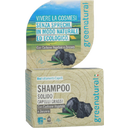 greenatural Festes Shampoo mit Aktivkohle & Ingwer - 55 g