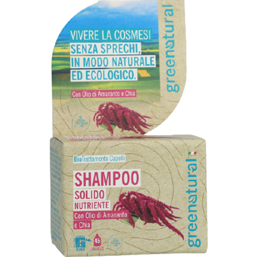greenatural Vyživující tuhý šampon - 55 g