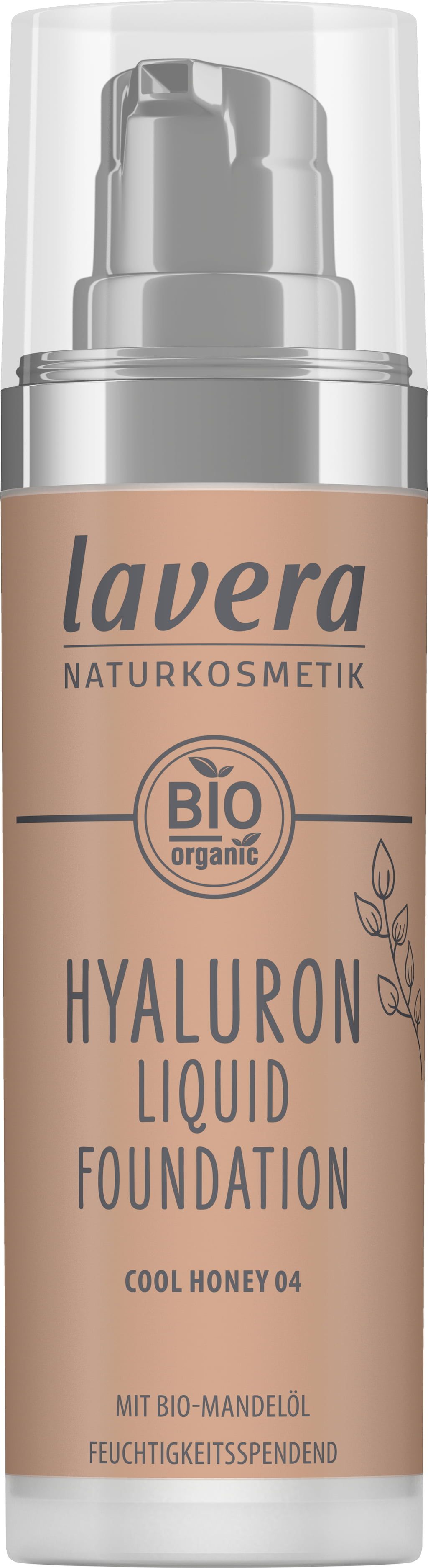 lavera Hyaluron Liquid Foundation - 04 Cool Honey