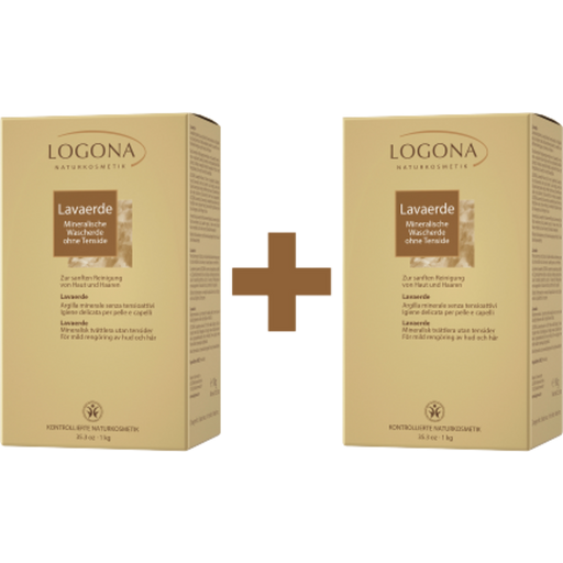 LOGONA Ghassoul 2-Pack - 1 set