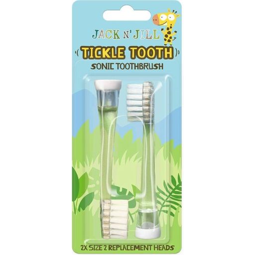 Jack N Jill Глави за четка за зъби Tickle Tooth - 2 Броя
