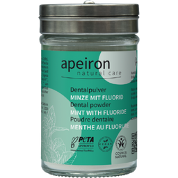 Apeiron Auromère Dental Powder - Mint + Fluoride