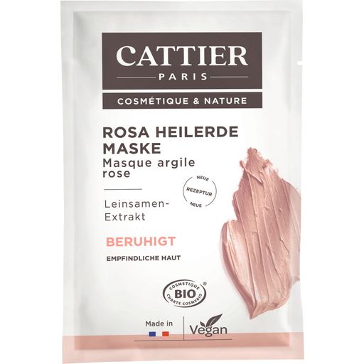 CATTIER Paris Masque Argile Rose en Sachet - 12,50 ml