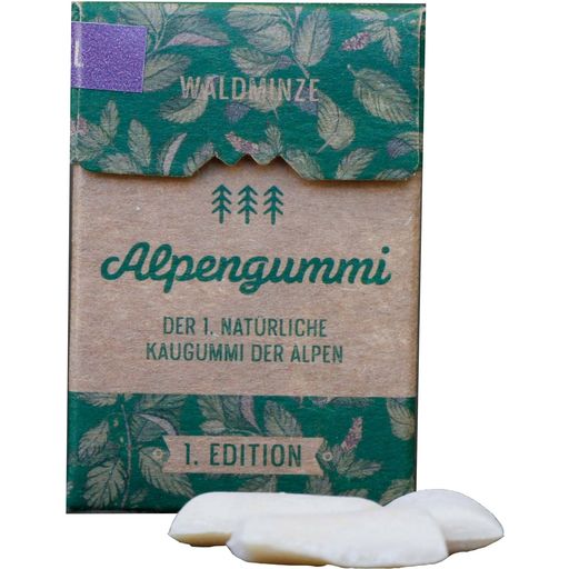 Alpengummi Kaugummi Waldminze - 12 g