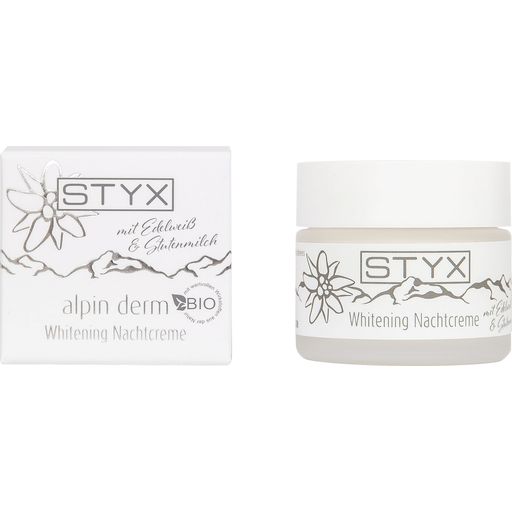 Styx Zosvetľujúci nočný krém alpin derm - 50 ml