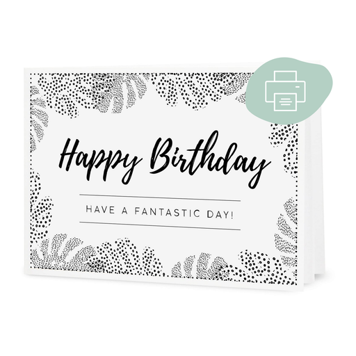 Ecco Verde Happy Birthday - Presentkort Download - 1 st.