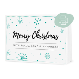 Merry Christmas Gift Certificate Download 