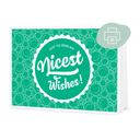 Ecco Verde Nicest Wishes! - poklon bon za ispis - 