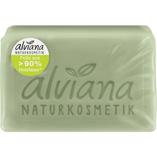 alviana Naturkosmetik Saponetta Vegetale all'Olio di Oliva - 100 g