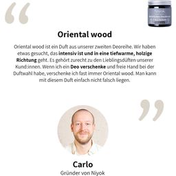 Niyok Deocreme Oriental Wood - 40 ml