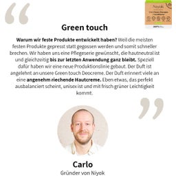 Niyok Festes Shampoo+Conditioner - Green Touch