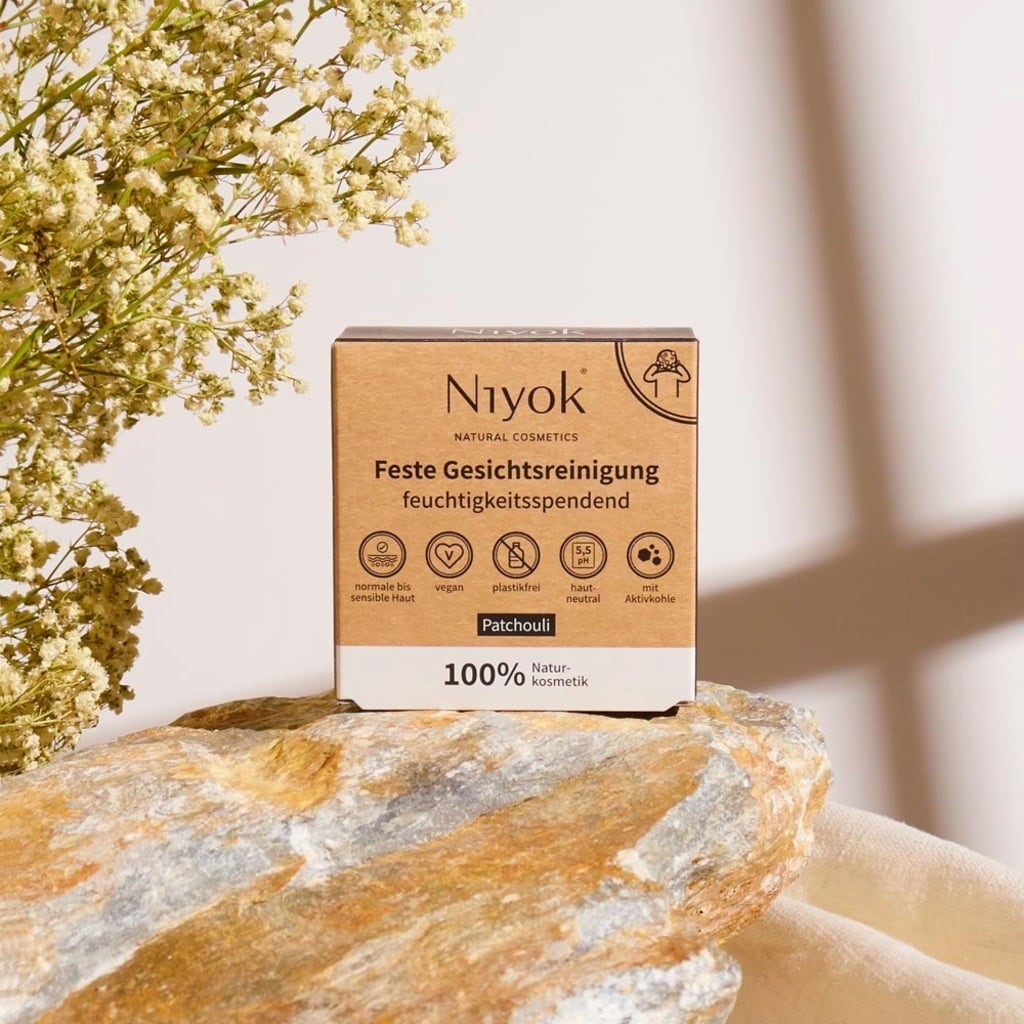 Niyok Patchouli Solid Facial Cleanser - 80 g